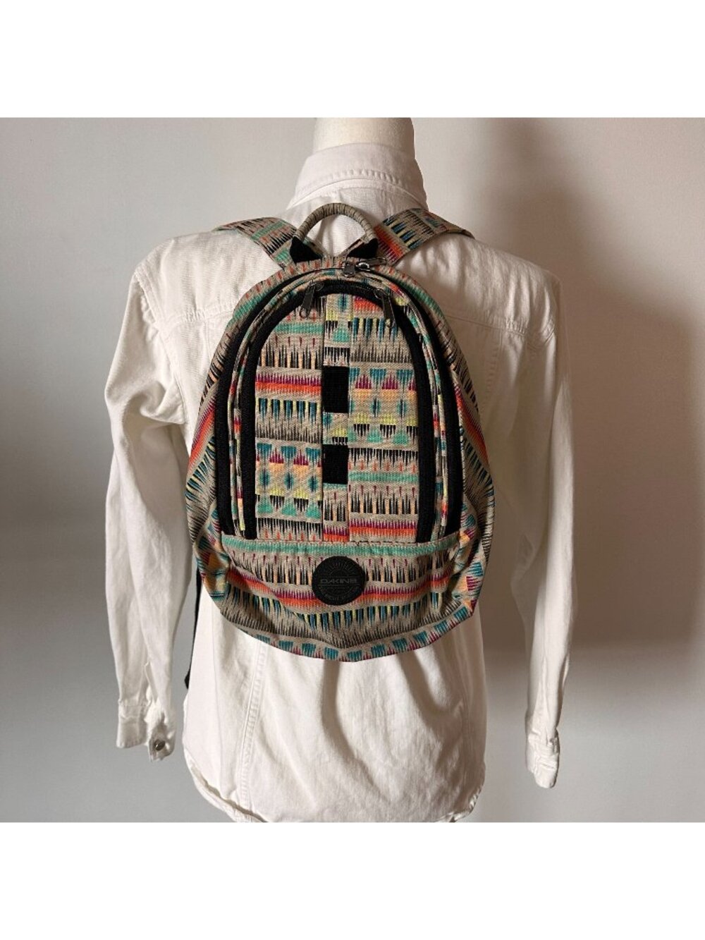 Dakine Womens Aztec-Print Backpack With Multiple Compartments & Organizer Pocket